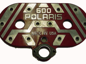 1998 Polaris Head Cover - Red