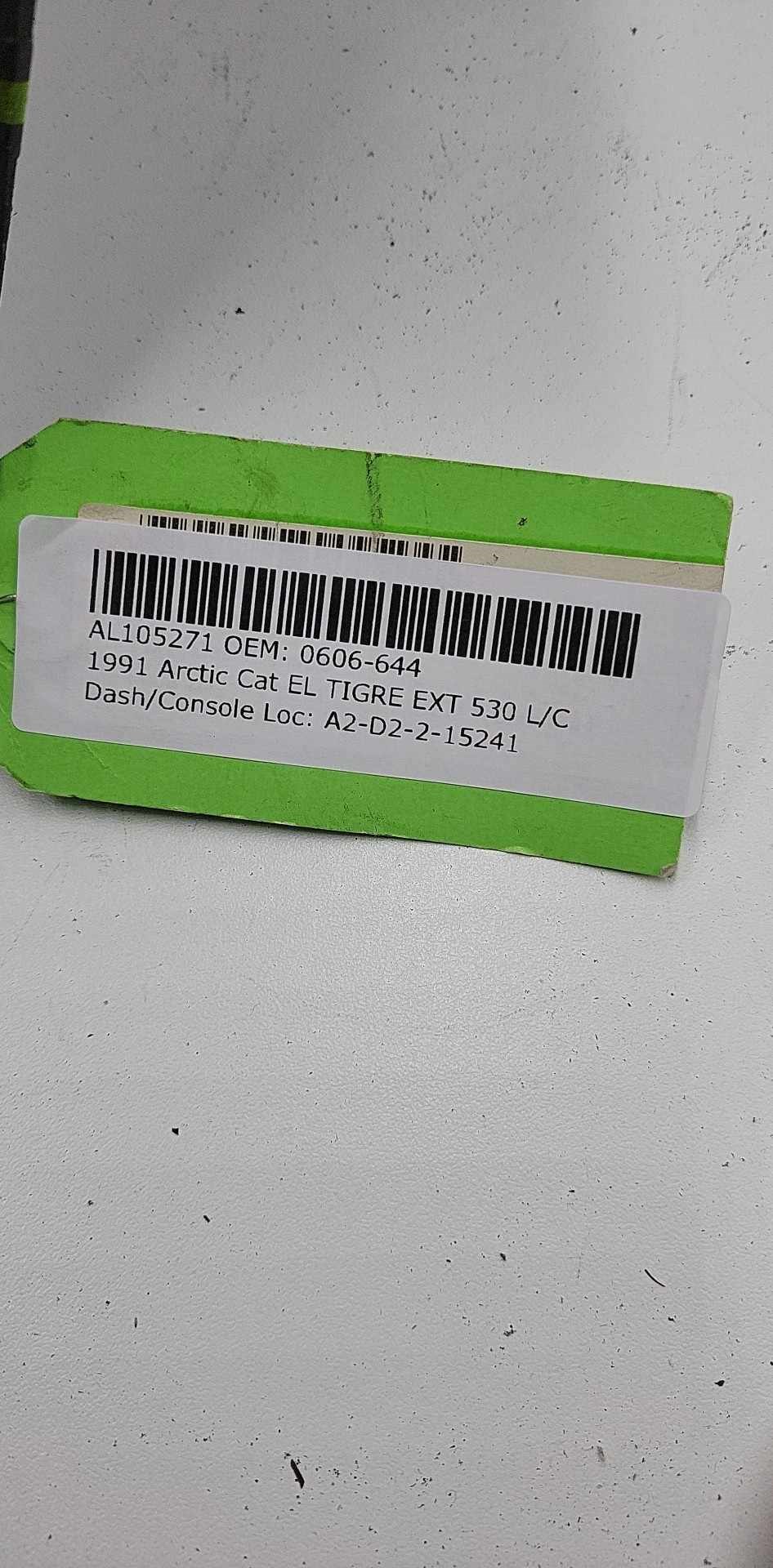 1991 AC EL TIGRE EXT 530 L/C Dash/Console - Image 5