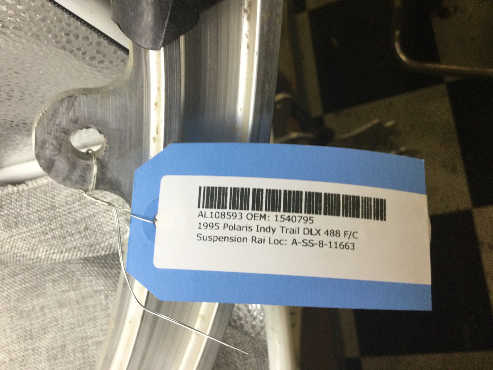 1995 Polaris Suspension Rail - LH - Image 2