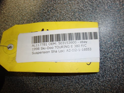 1998 Ski-Doo TOURING E 380 F/C Suspension Shaft - Image 5