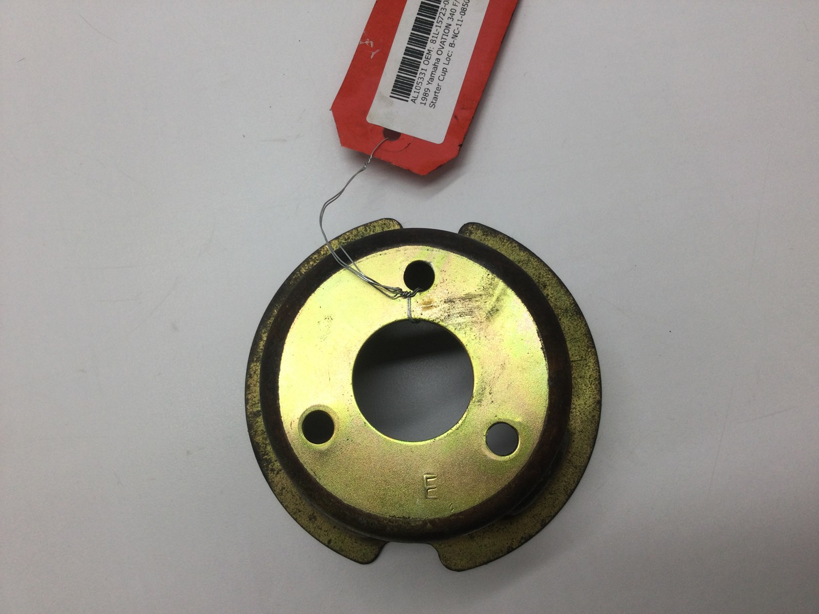 1988 Yamaha ENTICER 340 F/C Starter Cup - Image 2