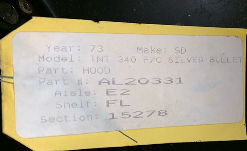 1973 Ski-Doo HOOD - Image 2