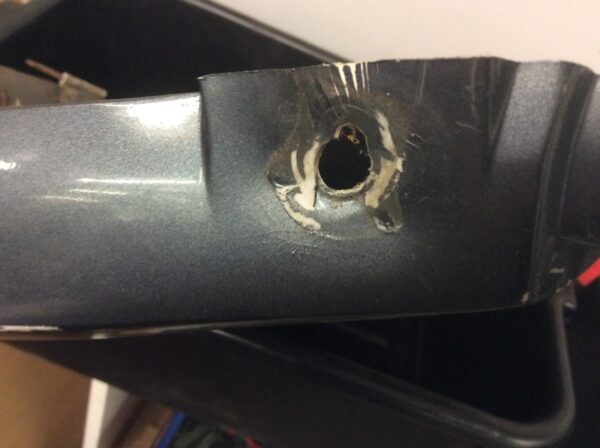 1988 Yamaha RIGHT REAR SIDE PANEL - OBSOLETE - Image 3