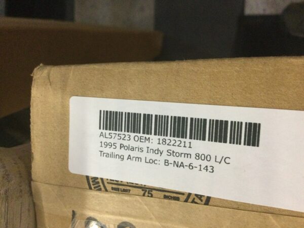 1995 Polaris Trailing Arm - Right - Black - Image 3