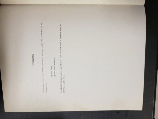 Yamaha Y292B/Y338B/433B Supplementary Engine Manual - Image 2