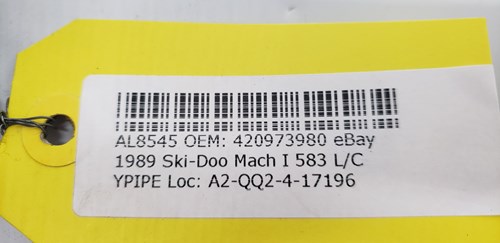 1989 Ski-Doo Y PIPE - Image 5