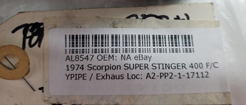 YPIPE 1974 Scorpion SUPER STINGER 400 F/C - Image 5