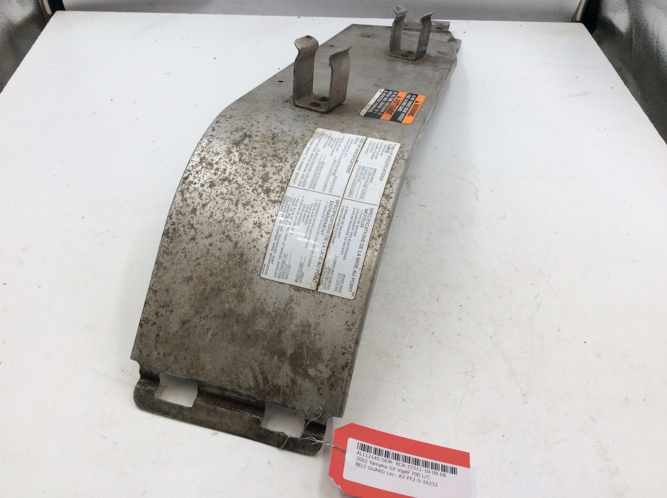 2002 Yamaha BELT GUARD - Image 2