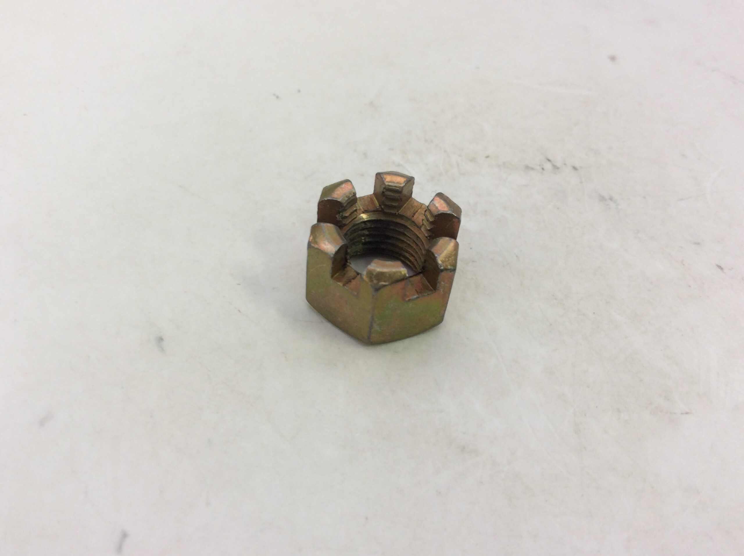 SLOTTED HEX NUT 3/8" - 2