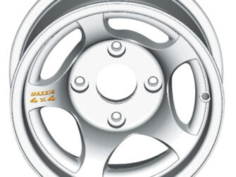 2004 Polaris Maxxis 4x4 Wheel / Size 12x7 / Pattern 4/156 / Rear