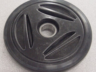 New 135mm Black Idler Wheel