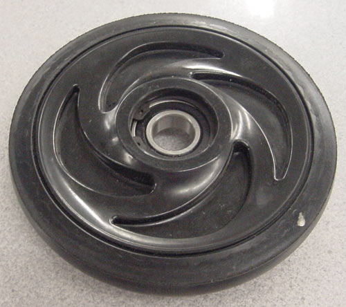Idler Wheel 5.35" Black