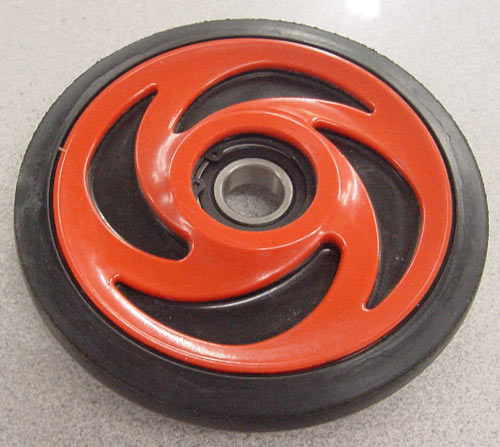 Idler Wheel 6.38" Red polaris