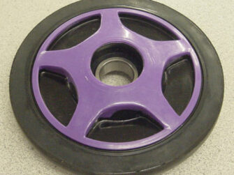 Idler Wheel 6.38" Purple STAR STYLE