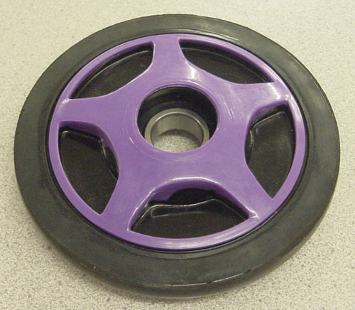 Idler Wheel 5.63" Purple