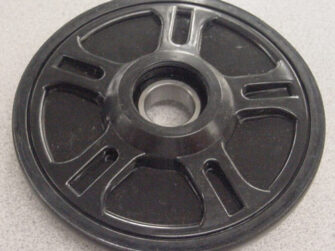 Idler Wheel 6.38" Black - NLA