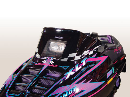 POWERMADD COBRA W/S LOW BLACK/WHT 11.5" POL WEDGE HOOD