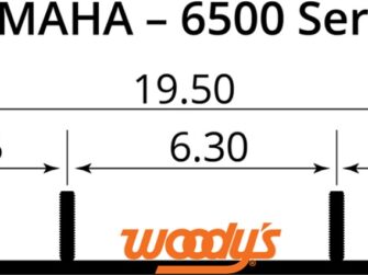 Woody's 4" Extender III Carbide Runners