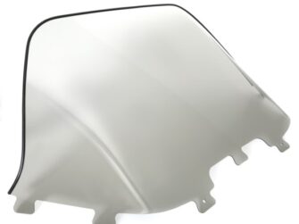 1975 Ski-Doo New Windshield - Smoke - 16 3/4"