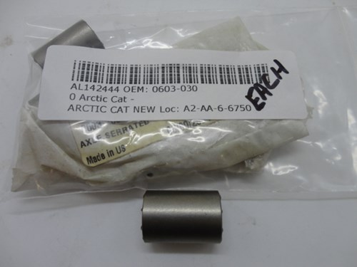 SERRATED AXLE BUSHING