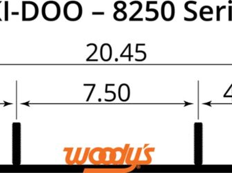 Woody's 6" Dooly™ Carbide Runners