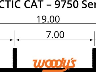 Woody's 8" Dooly™ Carbide Runners