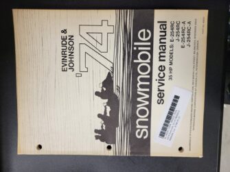1974 Evinrude 35 HP MODELS MANUAL