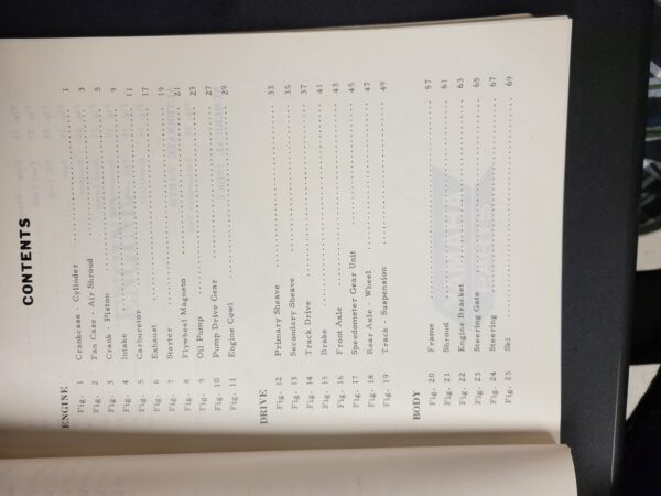 GP440 Parts List - Image 2