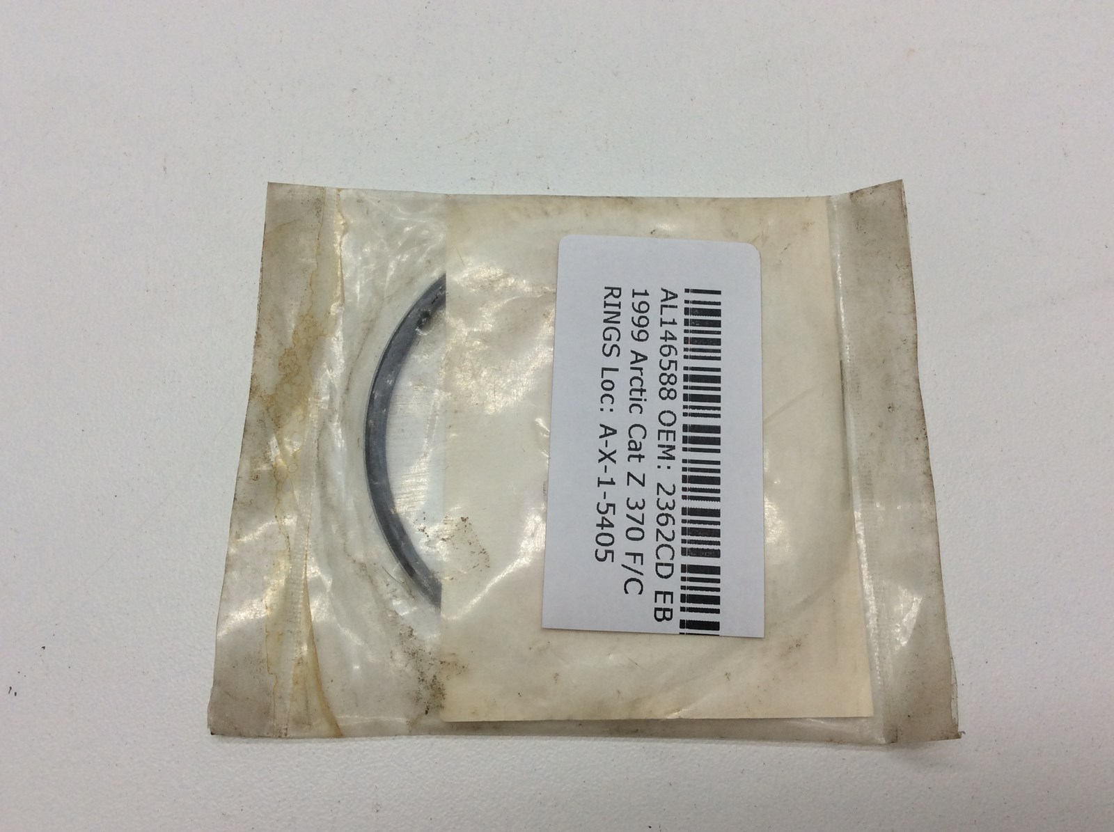 1999 Arctic Cat New Wiseco Piston Ring Set - Std - Image 2