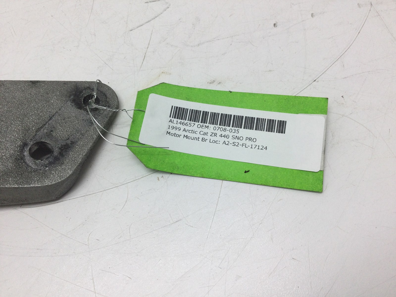 1999 Arctic Cat Motor Mount Bracket - Image 5