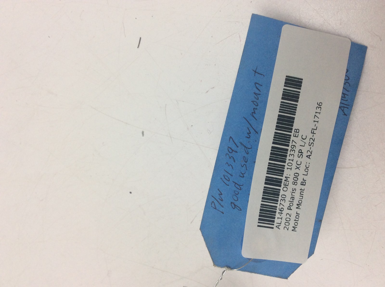 2002 Polaris Motor Mount Bracket - Image 5