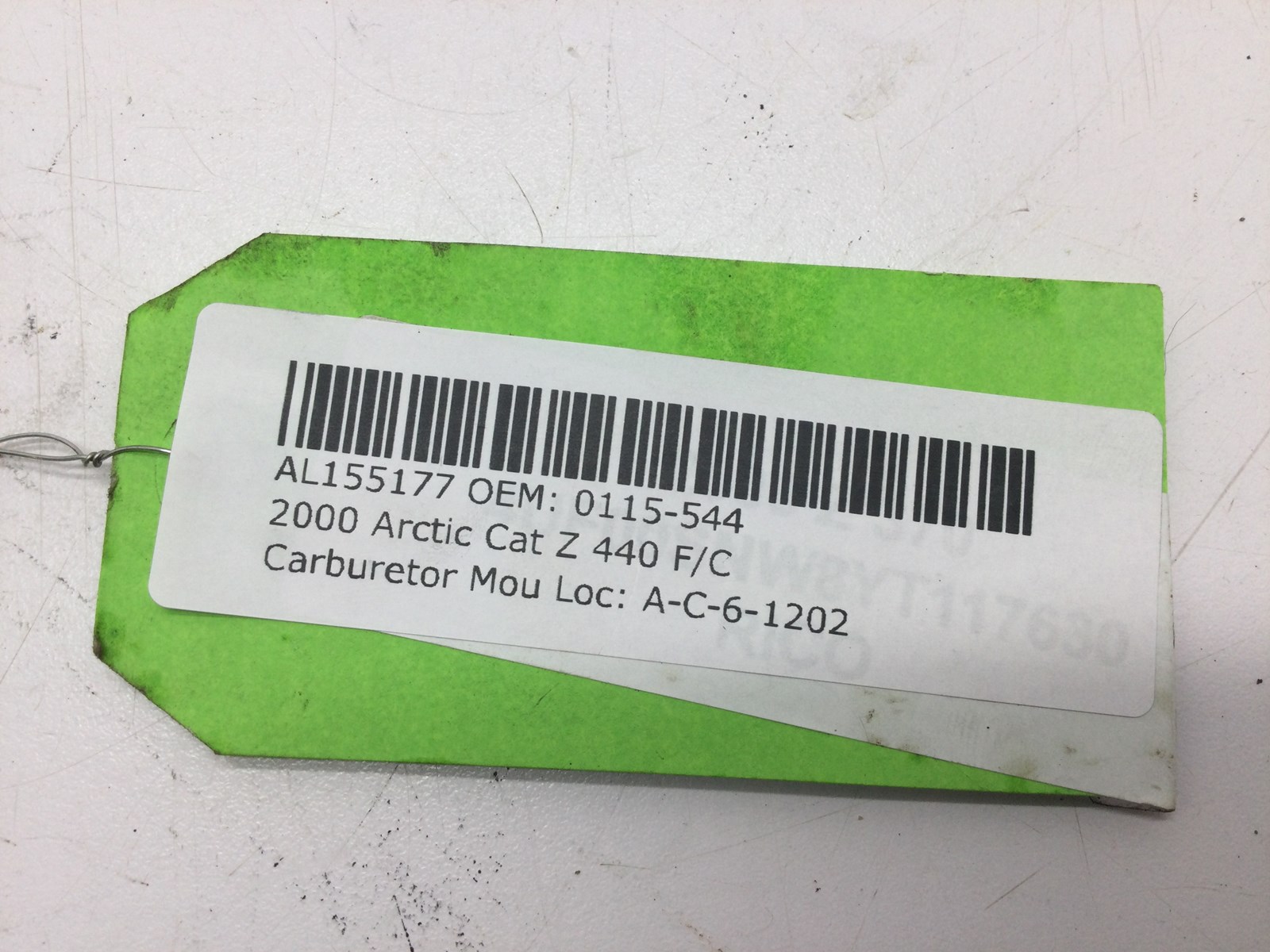 2000 Arctic Cat Carb Mounting Flange - Image 5