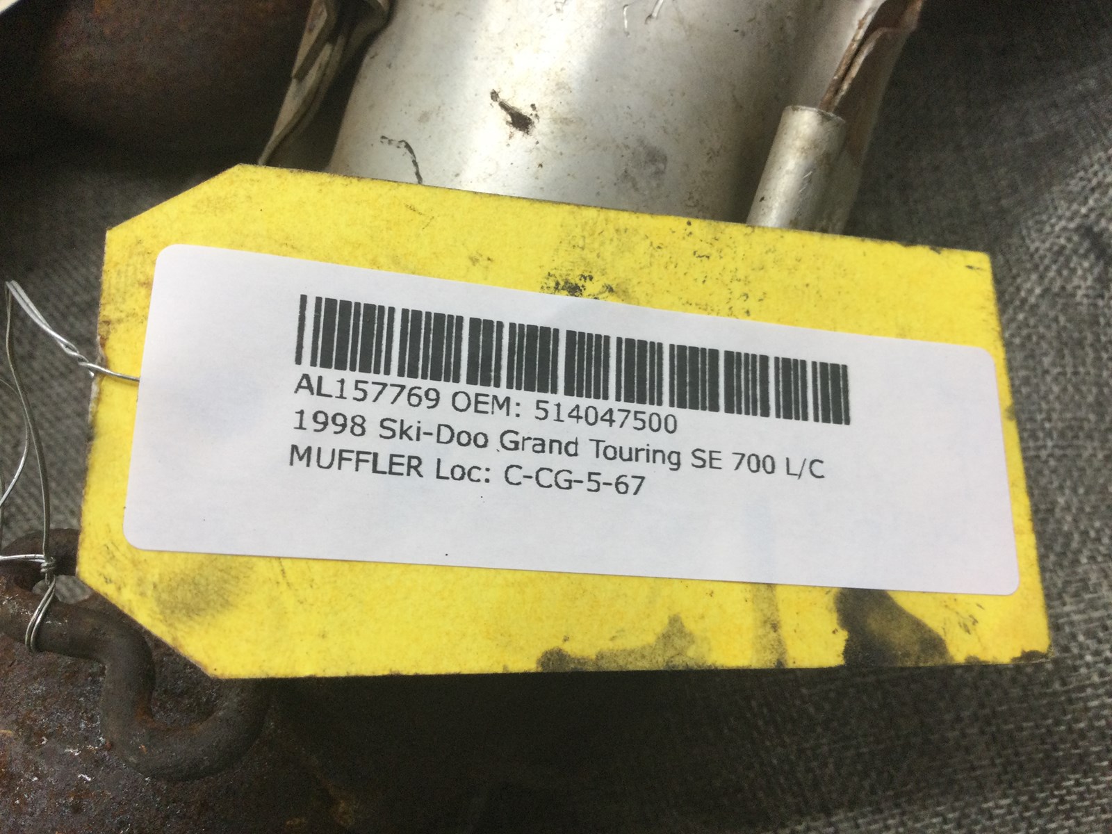 1998 Ski-Doo Muffler - Image 5