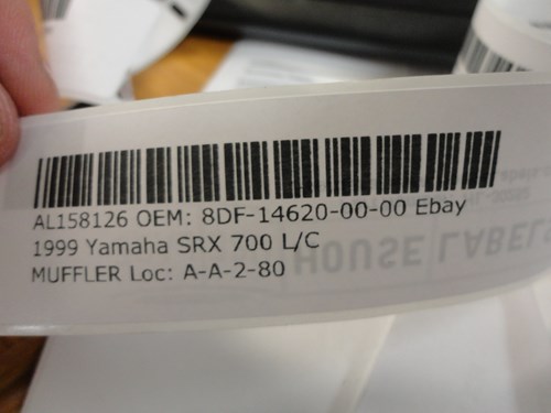 1998 Yamaha Ctr. Muffler - Image 5