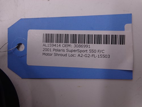 2001 Polaris Motor Shroud - Image 5