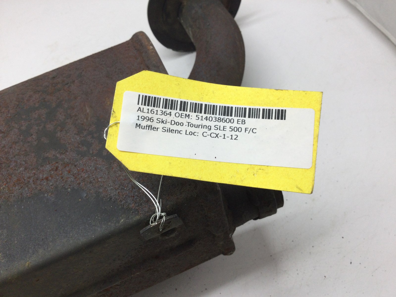 1996 Ski-Doo MUffler Silencer - Image 5