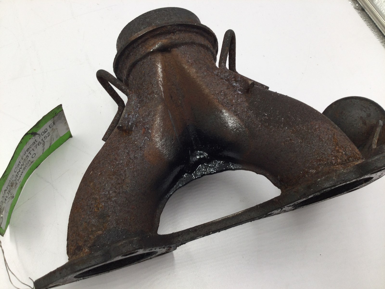 2003 Arctic Cat Y Pipe / Exhaust Manifold - Image 3