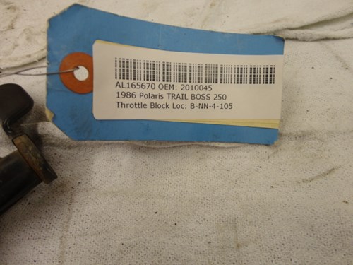 1986 Polaris ATV THROTTLE BLOCK - Image 4