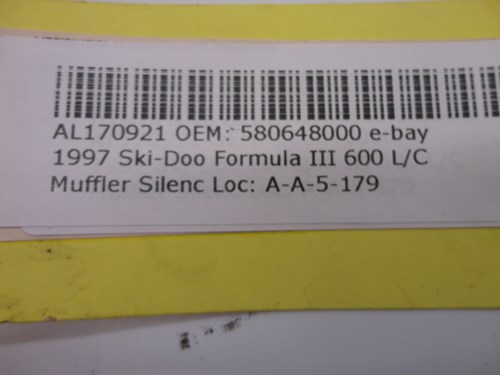 1997 Ski-Doo MUFFLER SILENCER - Image 2
