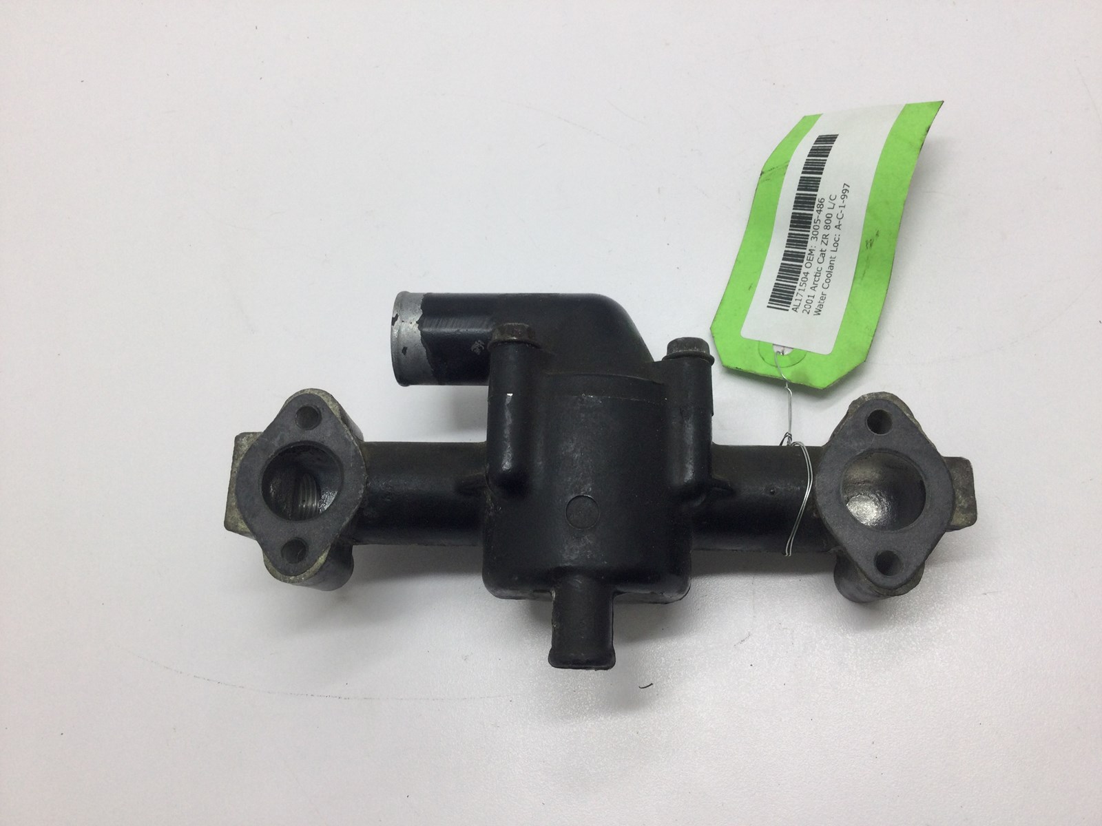 2001 Arctic Cat Water Coolant Manifold - Image 4