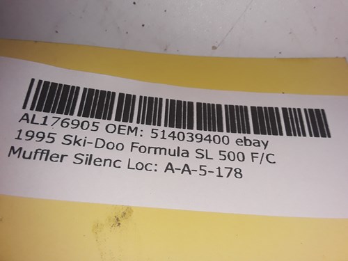 1995 Ski-Doo Muffler Silencer - Image 5
