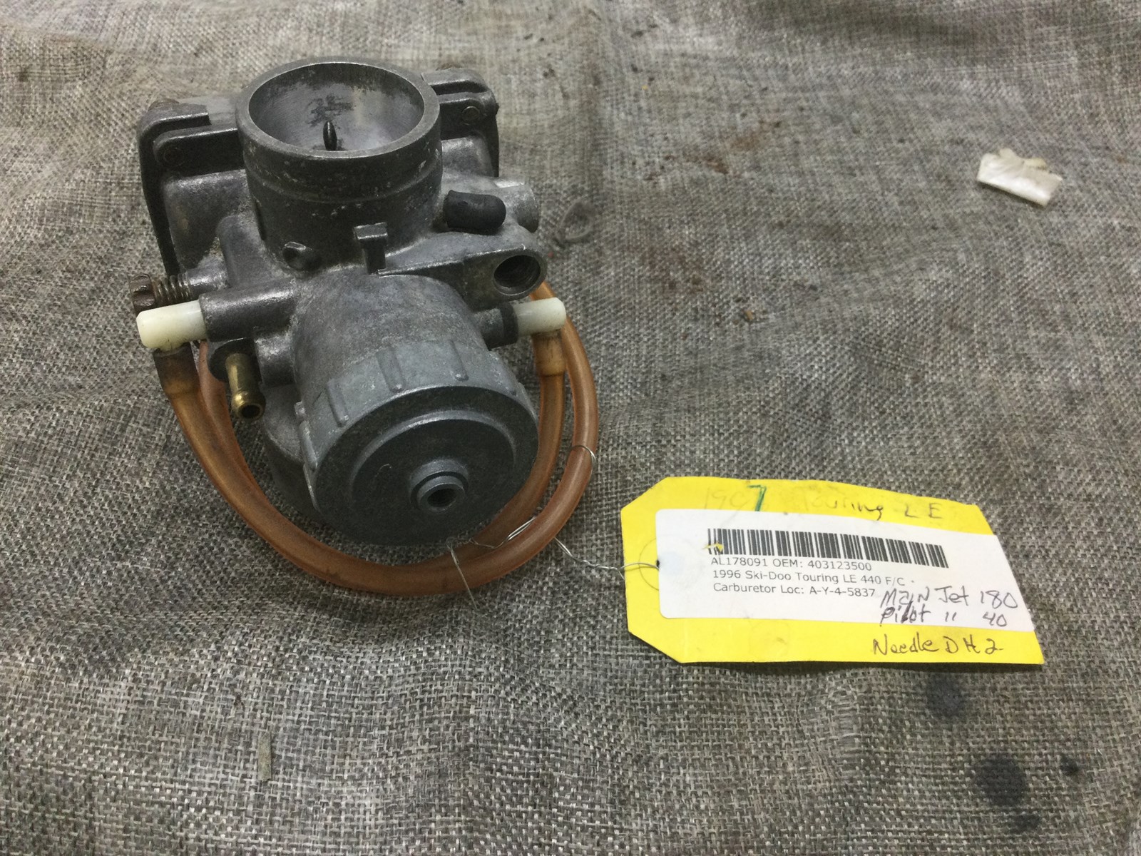 1996 Ski-Doo Used Carburetor - Image 2
