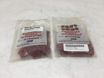 Air Lite Plastic Backers 24Pk - Red - Square.