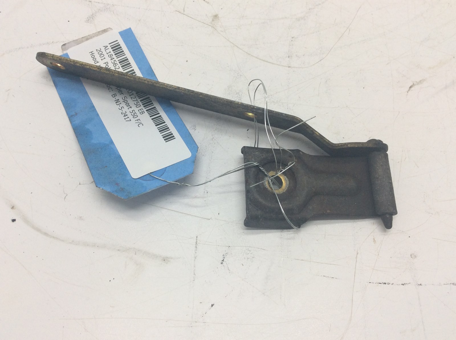 2001 Polaris LH Upper Hood Hinge