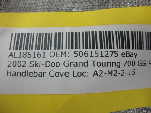 2002 Ski-Doo Handlebar Cover - Image 5