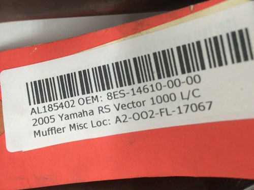 2005 Yamaha Exhaust Pipe Assembly - Image 5