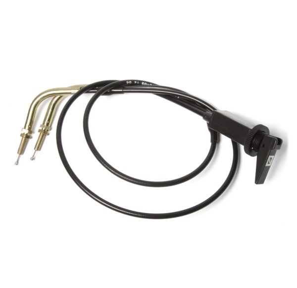 Universal Dual Choke Cable-28" 90 Degree