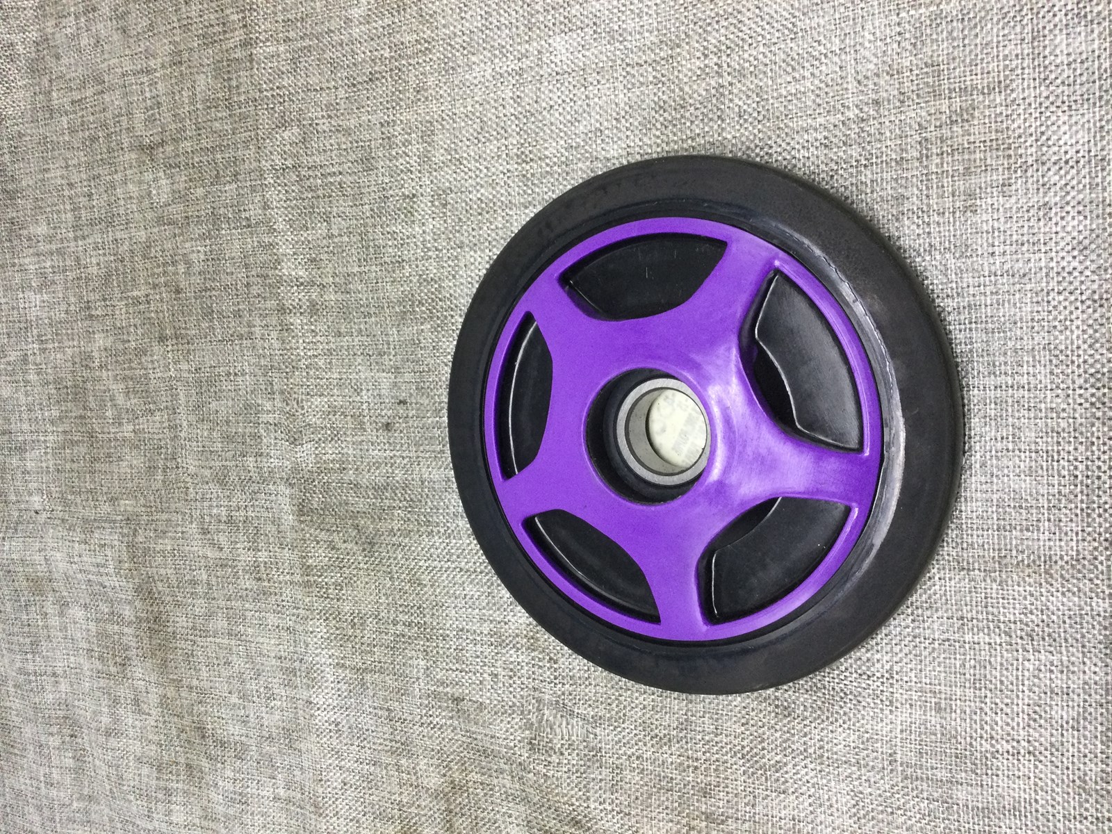 Idler Wheel 6.38" Purple STAR STYLE - Image 3