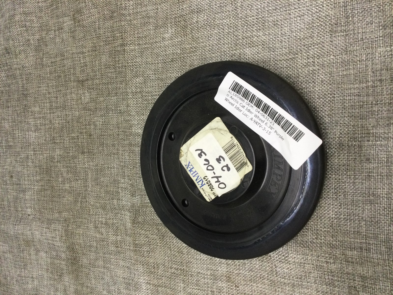 Idler Wheel 6.38" Purple STAR STYLE - Image 4