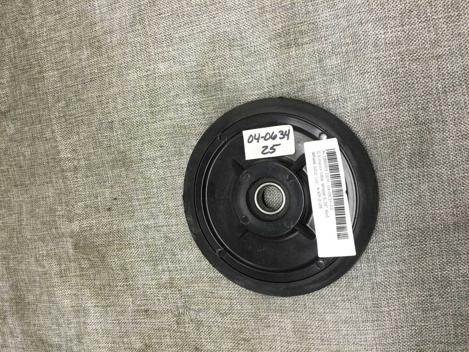 Idler Wheel 6.38" Red polaris - Image 4